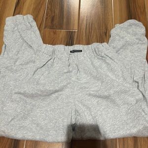 Brandy Melville grey sweatpants